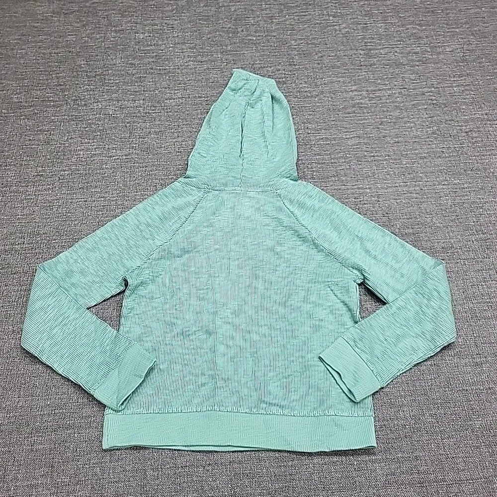 Kids Girls Long Sleeves Everyday Lightweight Pullover Hoodie Medium Size 8 Green